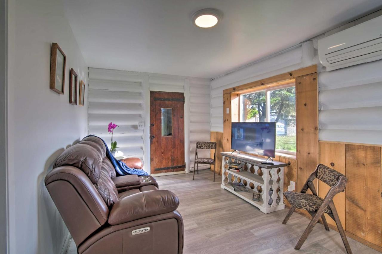 קרסנט סיטי Unique Dog-Friendly Log Cabin Short Walk To Ocean מראה חיצוני תמונה